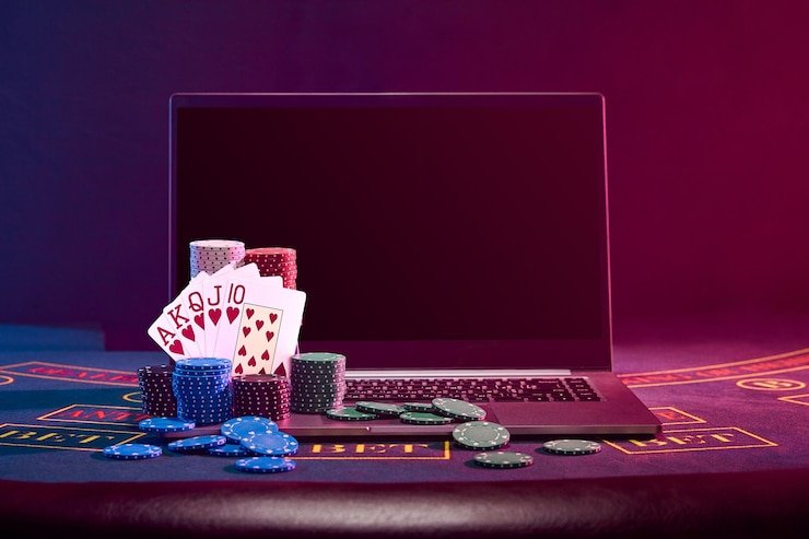 Antarmuka permainan Wild West Gold dengan grid gulungan lima dan simbol tema Barat
